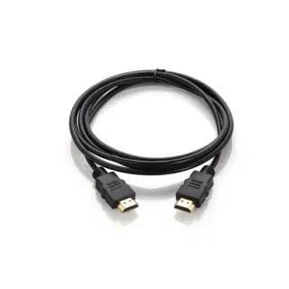 Cable HDMI macho a macho de 1,5 m negro para TV, monitor y proyector