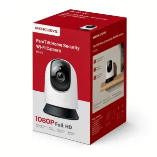 Cámara WiFi Mercusys MC200 1080p giratoria 360° y visión nocturna 12 m