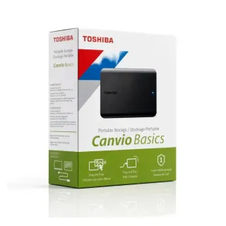 Disco duro externo Toshiba Canvio Basics 1 TB USB 3.0 portátil negro